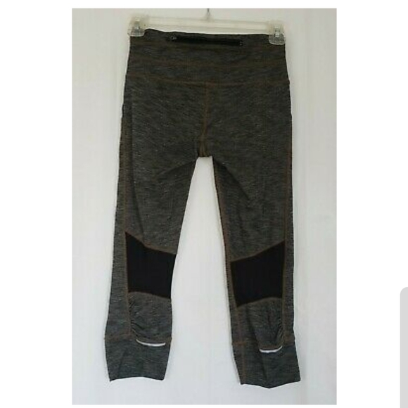 Athleta Relay Gray Heathered Capri Leggings XXS - Picture 6 of 7